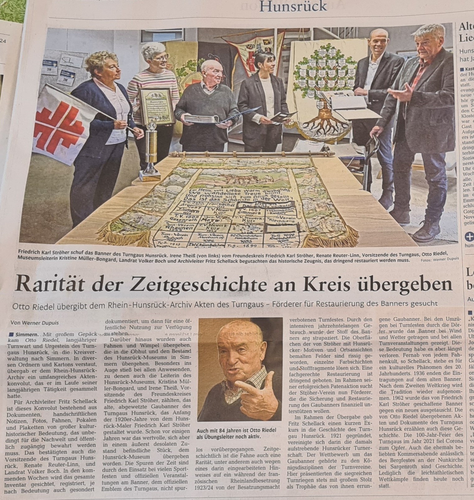 12.10.24 RHZ Restaurierung Gau Banner