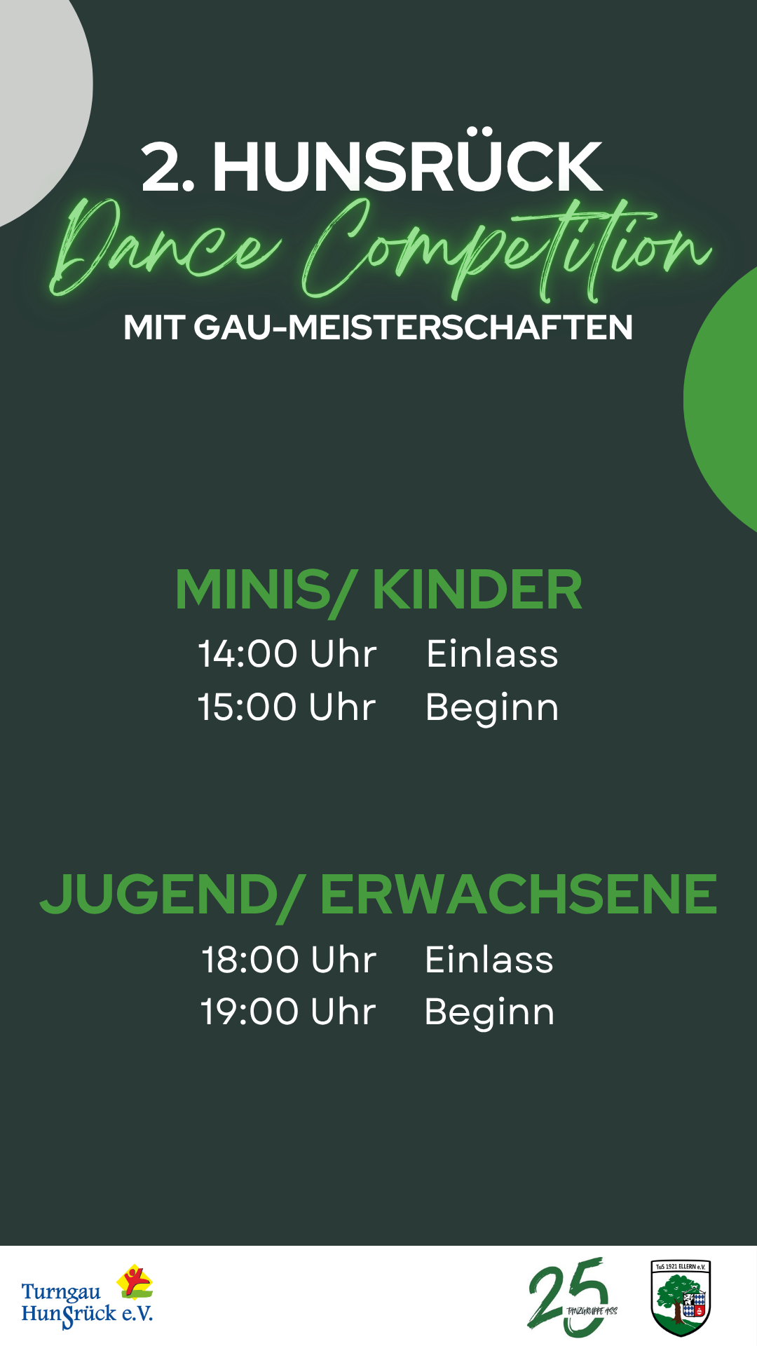 2025 Ablauf 2. Hunsrück Dance Competition 2